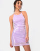 Image de Hedi Dress in Matte Mini Sequin Lilac