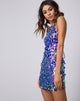 Image de Hedi Dress in Disc Sequin Fire