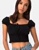 Image de Heina Crop Top in Black