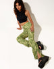Image de Heny Flare Trouser in Blurred Floral