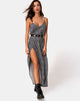 Image de Hime Maxi Dress in Ditsy Leopard Grey