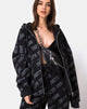 Image de Hollack Zip Hoody in Tokyo Tour Black