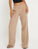 Image de Hondra Wide Leg Trouser in Beige