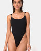 Image de Hooked Swimsuit en noir