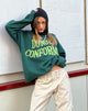 Image du pull Jamin en vert "Do Not Conform" (ne pas se conformer)