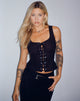 Image de Inga Corset Top in Black