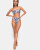 Image de la culotte de bikini Izarla en gris chérubin