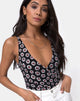 Image de Jairi Wrap Bodice in Dancing Daisy