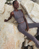 Image de Barika Top in Mini Check Chocolate