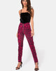 Image de Jolim Trouser in Oversize Jaguar Red