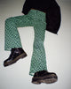 image de Jopan Trouser in Retro Tile Green