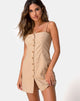 Image de Kaira Slip Dress in Taupe