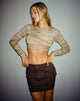 image de Kansai Crop Top in Space Dye