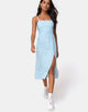 Image de Kaoya Midi Dress in Ditsy Rose Blue
