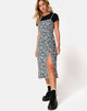 Image de Kaoya Dress in Floral Field Navy