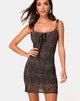 Image de Karlia Dress in Rar Leopard Flock