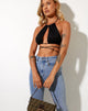Image de Karti Crop Top in Mesh Black