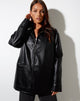 Image de la veste Katana en Pu Black
