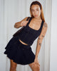 image de Kayaso Corset Top in Navy