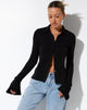 Image de Chemise Keani en crêpe noir
