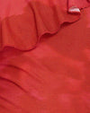 Aquarelle florale rouge