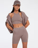 Image de Kimaya Crop Top en Lycra Antler