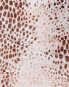 Maille sable léopard