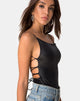 Image de Kozula Bodice in Black Coated