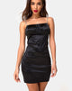 Image de la robe Kulani en noir avec diamants