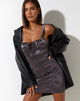Image de Kumti Mini Robe en Rose Flock Choco