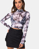 Image de Lara Crop Top in Cherub Mesh