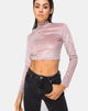 Image de Lara Crop Top in Taupe