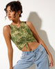 Image de Lasa Vest Top in Blurred Floral