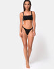 Image de Leema Bikini Bottom in Black Rib