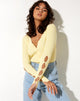 Image de Lemuria Cardi en Rib Light Yellow