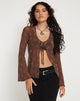 Image de Leony Cardi dans Flower Stem Flock Brown