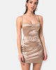 Image de Lesty Bodycon Dress in Gold