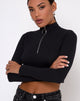 Image de Lesvy Crop Top in Black