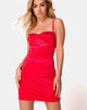 Image de Leta Bodycon Dress in Red