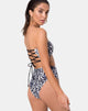 Image de Lien Bikini Top in Dalmatian
