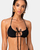 Image de Lillen Bikini Top in Matte Black