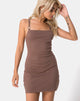 Image de Limsie Dress in Cacao with Rectangle Square