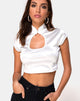 Image de Lina Top en Spandex Ivoire