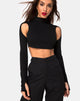 Image de Lomiva Crop Top in Black