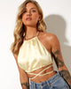 Image de Lovia Crop Top in Satin Buttercream