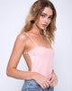 Image de Lucia Bodice in Ribbed Blush