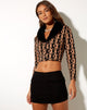Image de Luila Cardi en Wavy Flower Brown