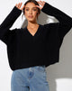 Image de Mabel Jumper in Knit Black