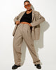 Image de Sakila Trouser in Small Check Brown