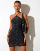 Image de la mini robe Maliga en flocon tribal